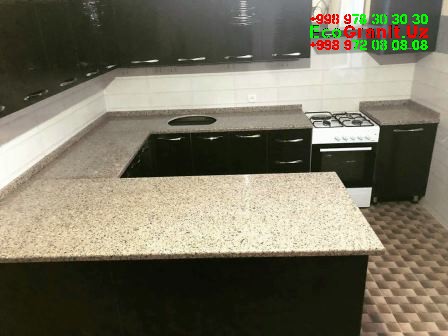granite bar table kitchentop countertop bathroom кухня ванна бар стойка столешница Ташкент Узбекистан