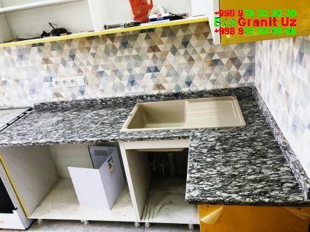 granite bar table kitchentop countertop bathroom кухня ванна бар стойка столешница Ташкент Узбекистан