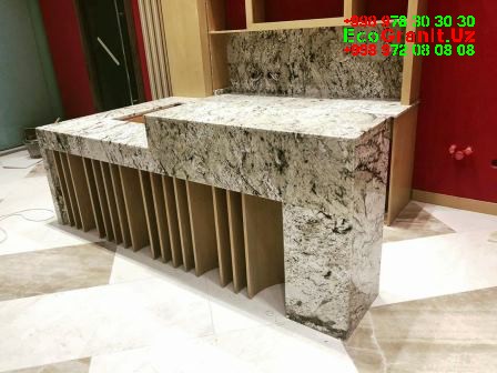 granite bar table kitchentop countertop bathroom кухня ванна бар стойка столешница Ташкент Узбекистан