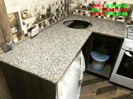granite bar table kitchentop countertop bathroom кухня ванна бар стойка столешница Ташкент Узбекистан