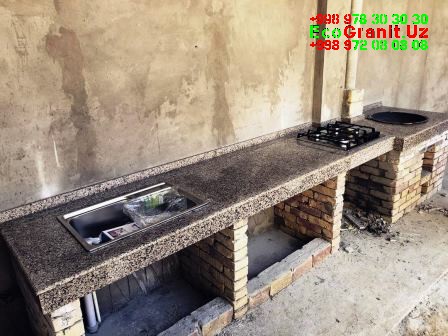 granite bar table kitchentop countertop bathroom кухня ванна бар стойка столешница Ташкент Узбекистан