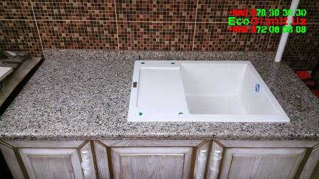 granite bar table kitchentop countertop bathroom кухня ванна бар стойка столешница Ташкент Узбекистан