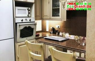 granite bar table kitchentop countertop bathroom кухня ванна бар стойка столешница Ташкент Узбекистан