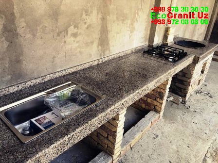 granite bar table kitchentop countertop bathroom кухня ванна бар стойка столешница Ташкент Узбекистан