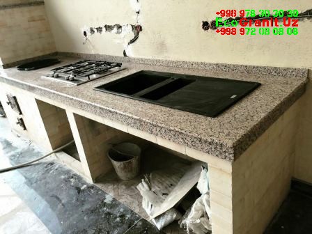 granite bar table kitchentop countertop bathroom кухня ванна бар стойка столешница Ташкент Узбекистан