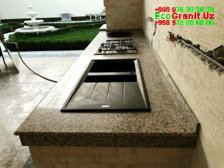 granite bar table kitchentop countertop bathroom кухня ванна бар стойка столешница Ташкент Узбекистан