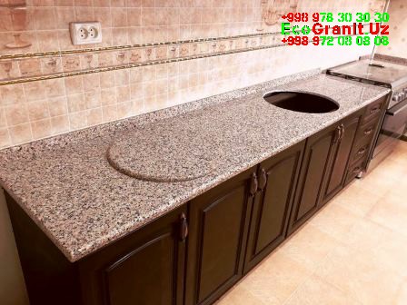 granite bar table kitchentop countertop bathroom кухня ванна бар стойка столешница Ташкент Узбекистан
