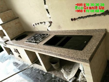 granite bar table kitchentop countertop bathroom кухня ванна бар стойка столешница Ташкент Узбекистан